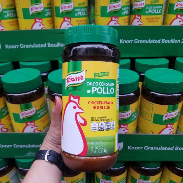 [Bao bì mới] Bột nêm gà date 5/2024 Knorr Mỹ 1,14kg - EDS Hàng Mỹ