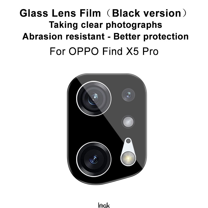 Ốp Điện Thoại Kính Cường Lực 3D Bảo Vệ Camera Cho OPPO Find X5 Pro X3 X2 X 3 2 5 Pro 4G 5G
