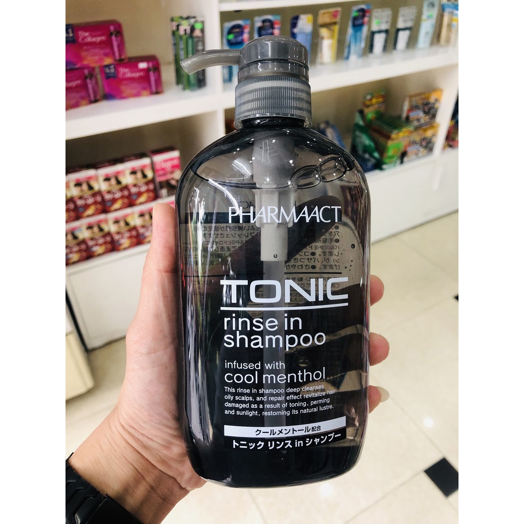 Dầu gội đầu Pharmaact Tonic 600ml (Hàng nội địa Nhật Bản)