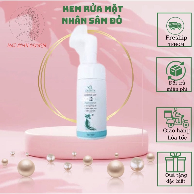 Kem Rửa Mặt Nhân Sâm Đỏ Hàn Quốc Red Ginseng150ml