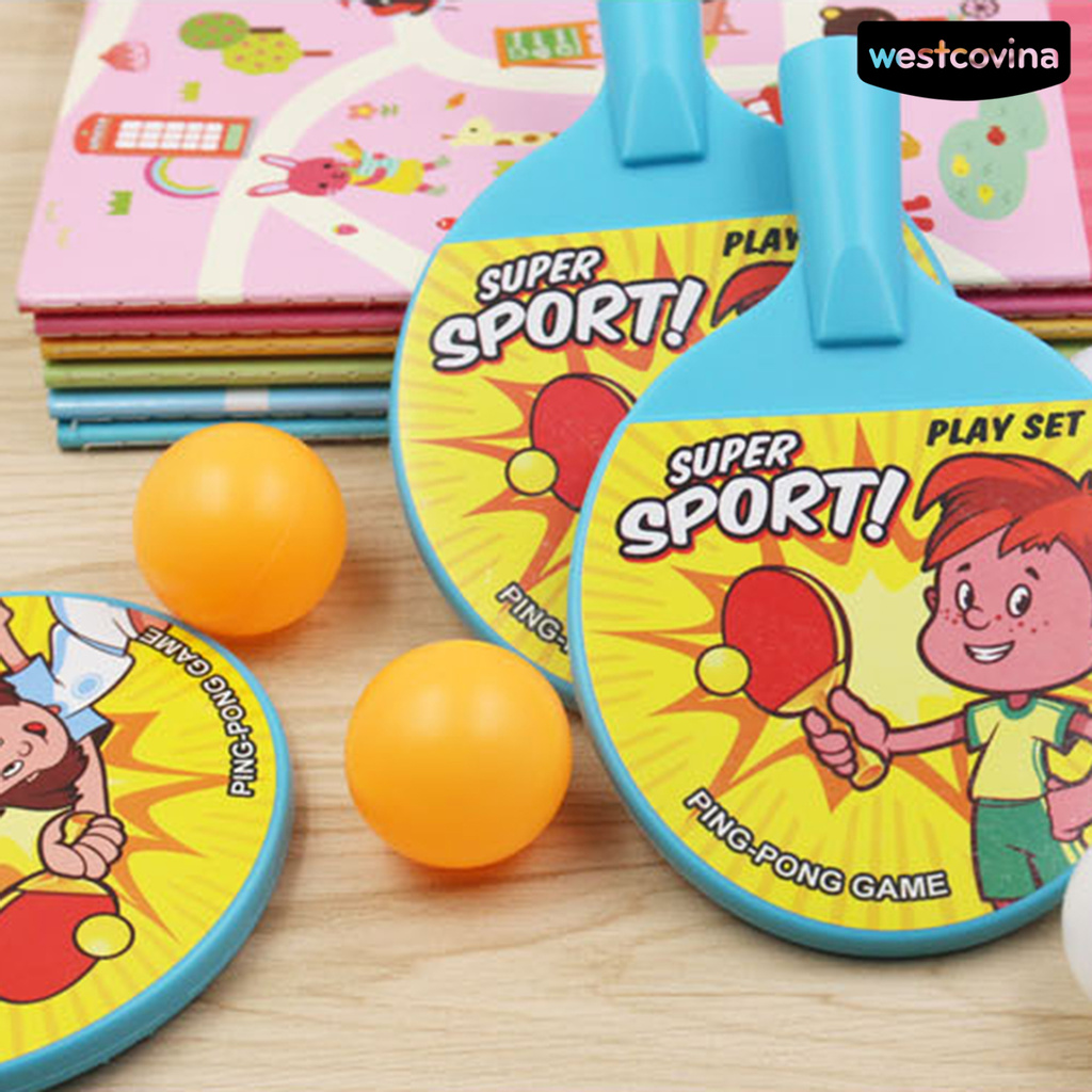 Set Vợt Bóng Bàn Bằng Nhựa Thoải Mái