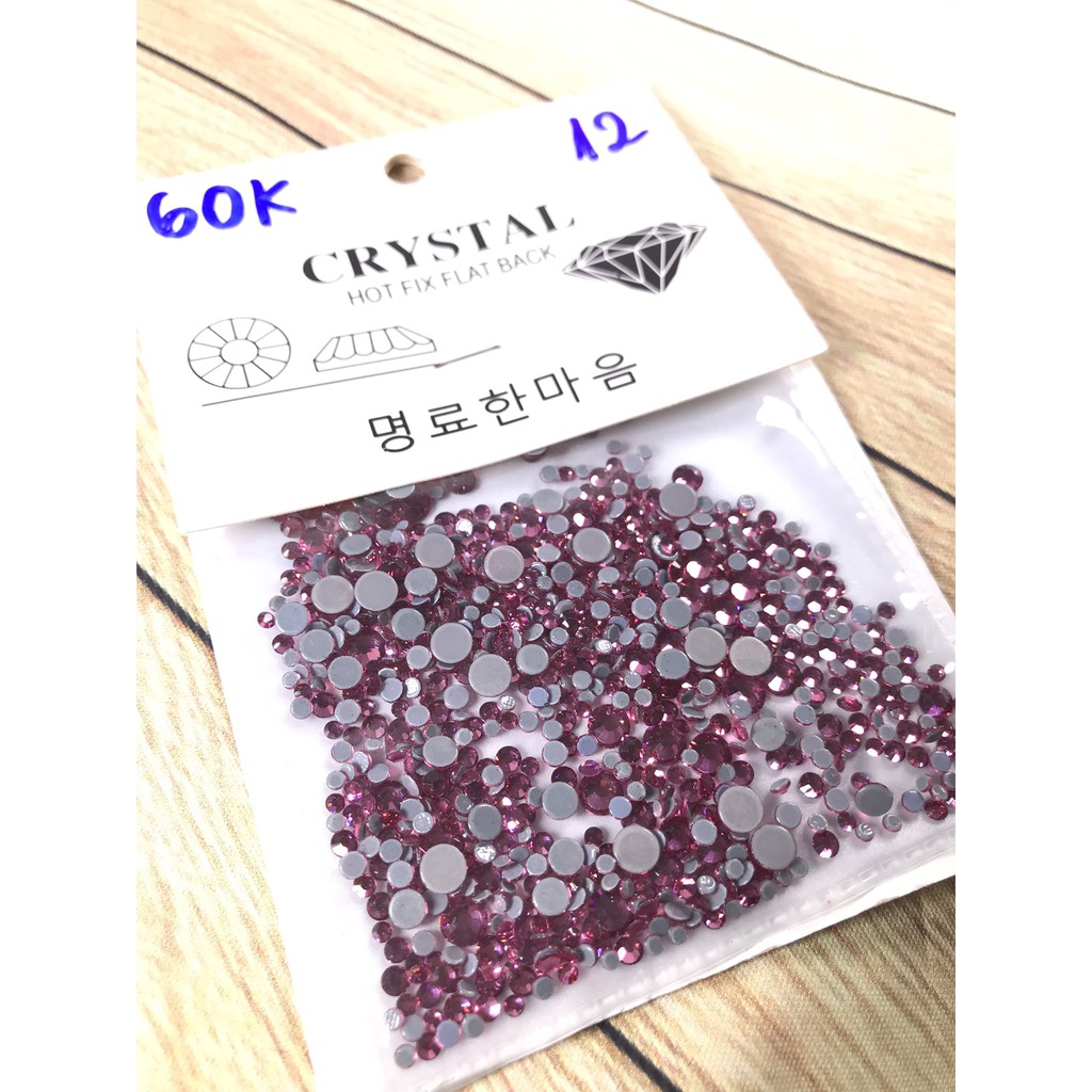 Đá chân keo 12 ( Gói 1200 viên siêu sáng )