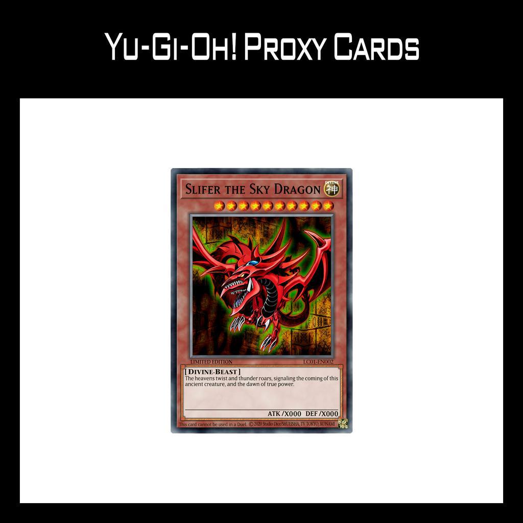 Bài Yugioh - Thần Ai Cập - Slifer the Sky Dragon (LC01-EN002) - Ultra Rare