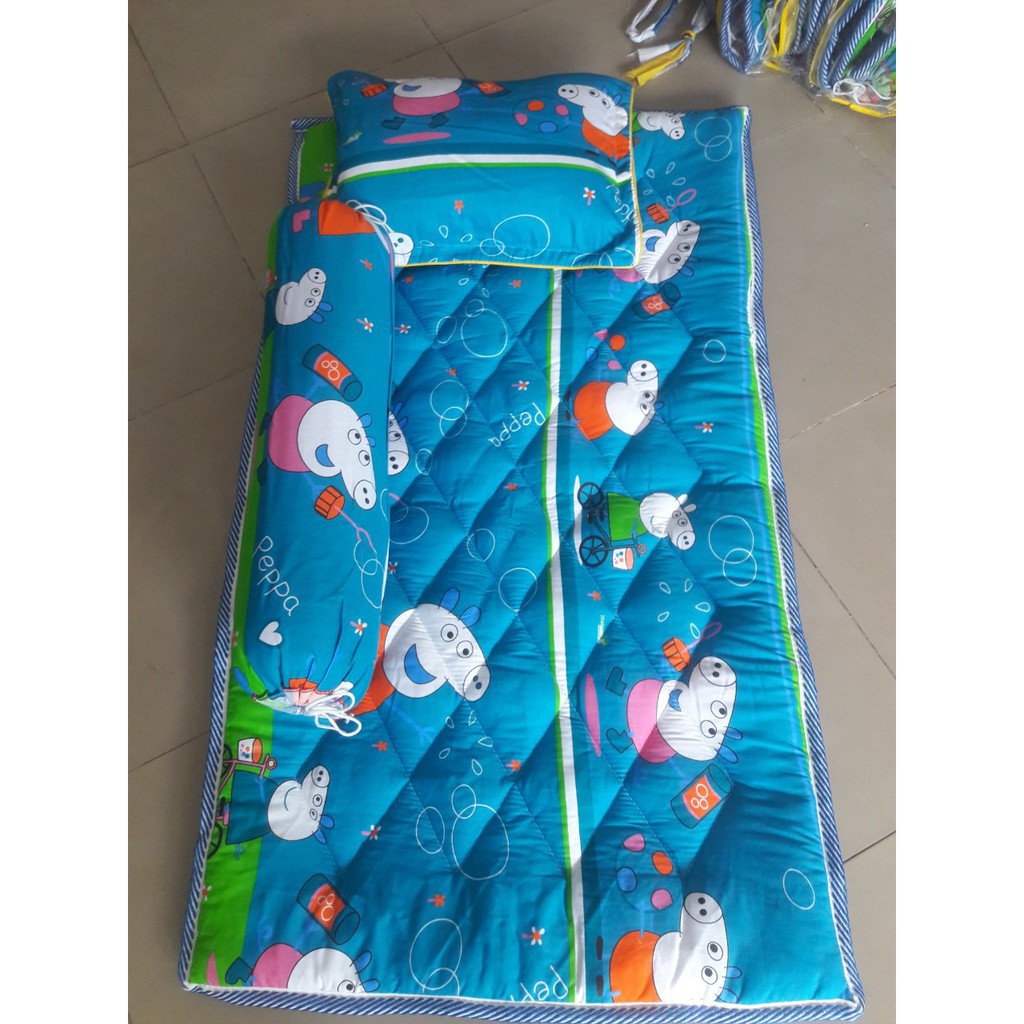 [SỐC] Trọn bộ nệm THẮNG LỢI đi học cho bé 60X110CM