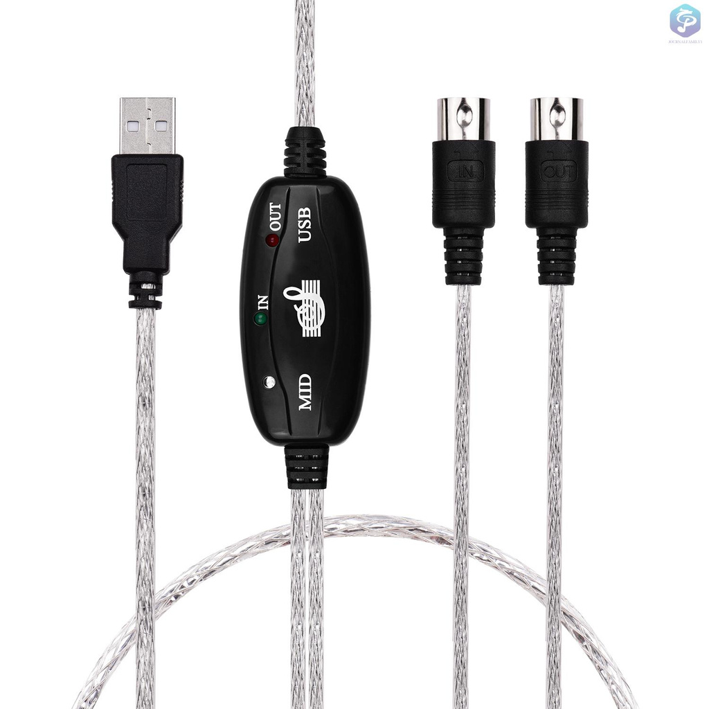 Cáp Chuyển Đổi Âm Thanh Usb Sang Midi Cho Bàn Phím Kỹ Thuật Số Midi