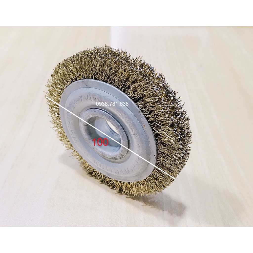 Bánh Cước Thép 100x20x25.4 Nắp 75