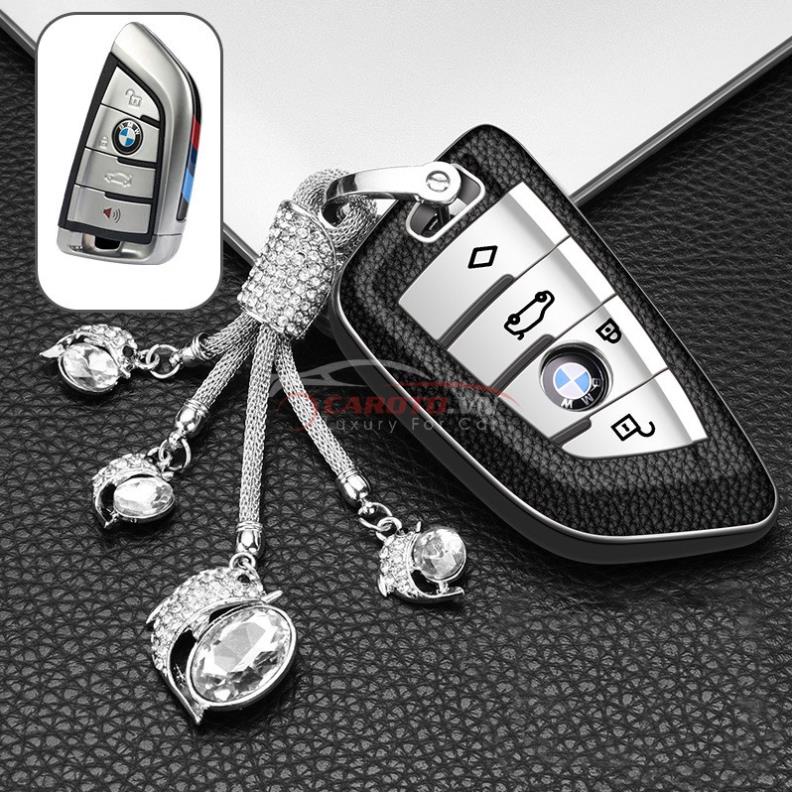 Ốp khóa xe BMW, BMW X3, BMW X5, BMW 330i - Chất liệu Da TPU