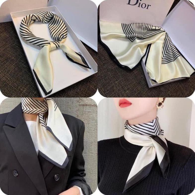 Khăn Lụa Vuông 70x70, Khăn Lụa Quàng Cổ