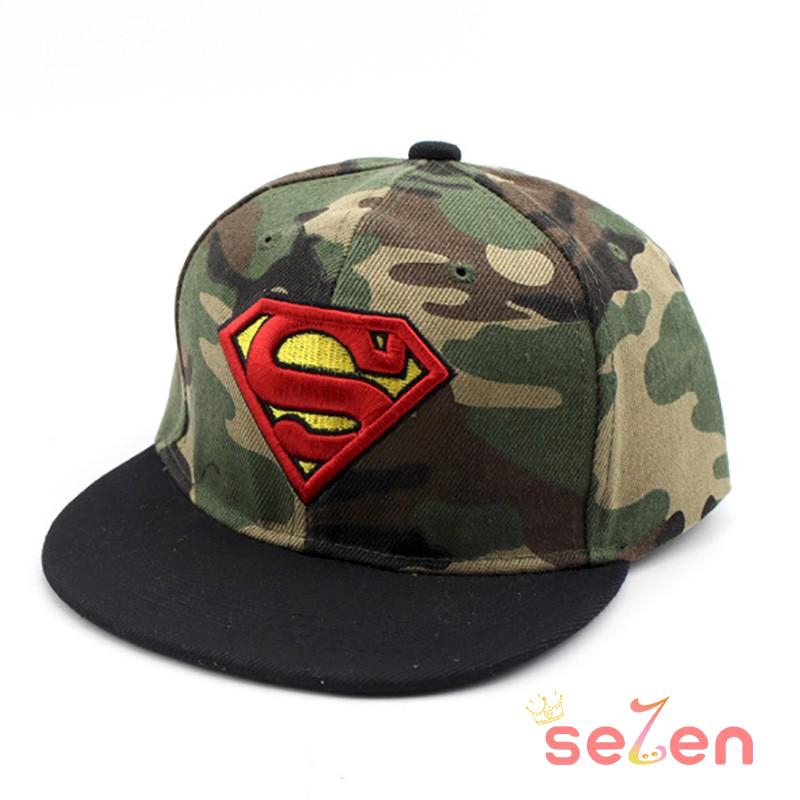 Nón lưỡi trai in họa tiết rằn ri &amp; hoạt hình cho bé