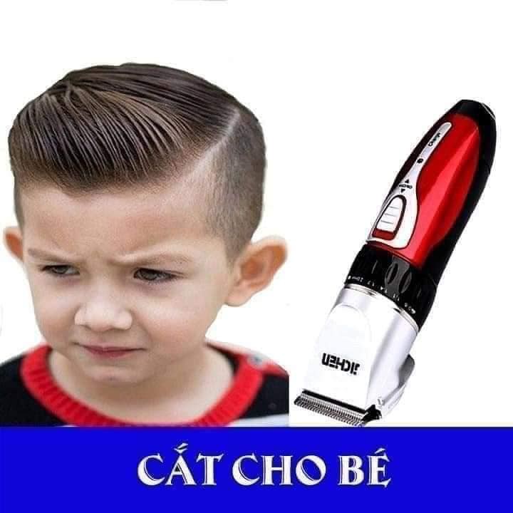 Tông đơ cắt tóc cho bé Jichen (bh 1 tháng)