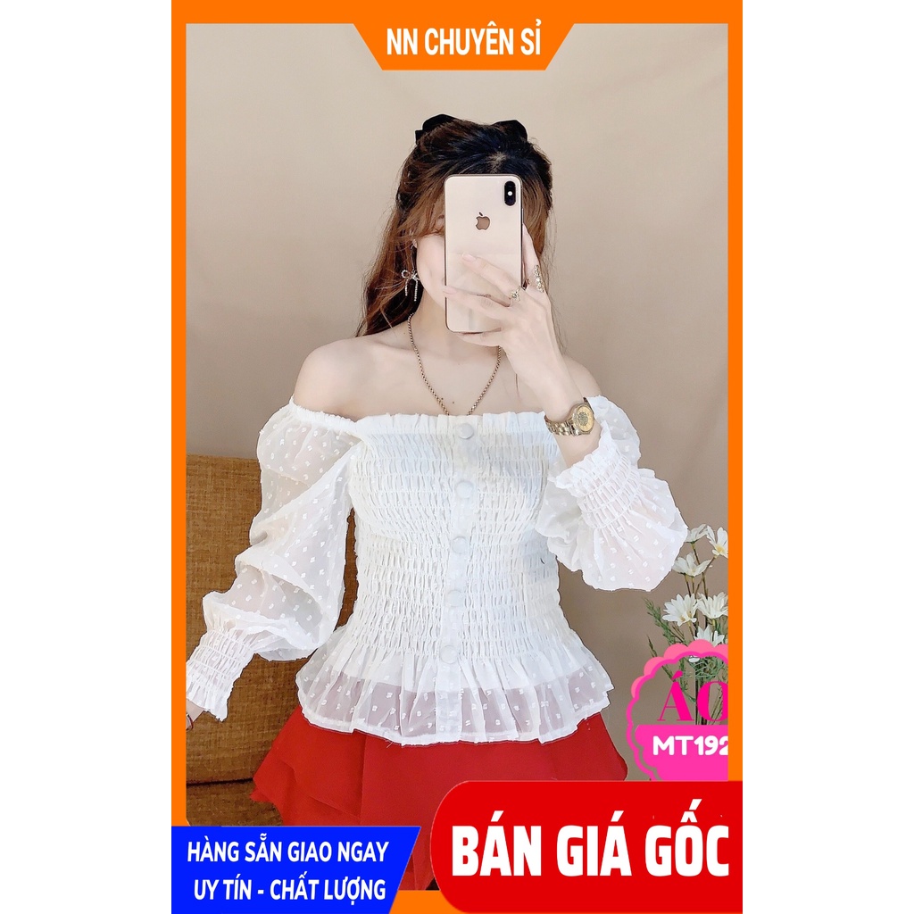 Áo công sở nữ 🛑 Áo kiểu nữ chất vải MT siêu mềm mịn phối kiểu nơ nhiều màu dễ thương