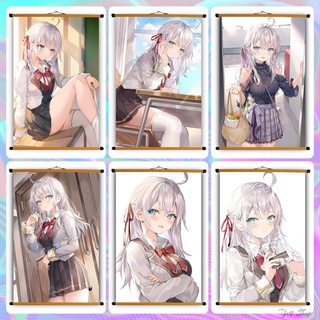 Poster Vải Light Novel Arya-san bàn bên thi thoảng lại thả thính tôi bằng tiếng nga