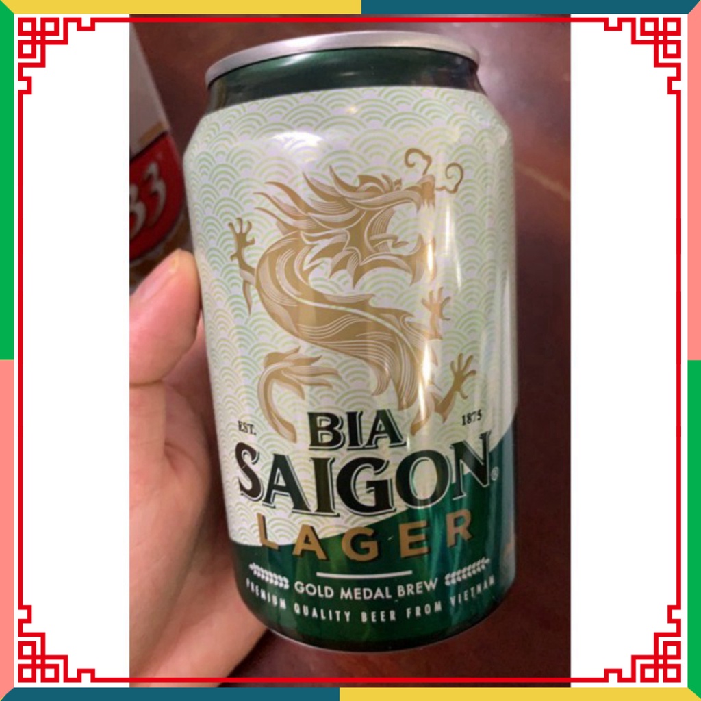 (HOT LIKE) 1 Lon Bia 330ml (Sài Gòn/Hà Nội/333)