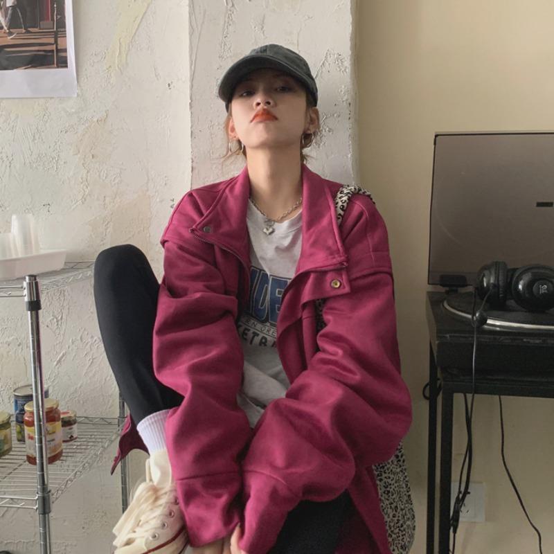 [Spot] Korean version of loose flight jacket