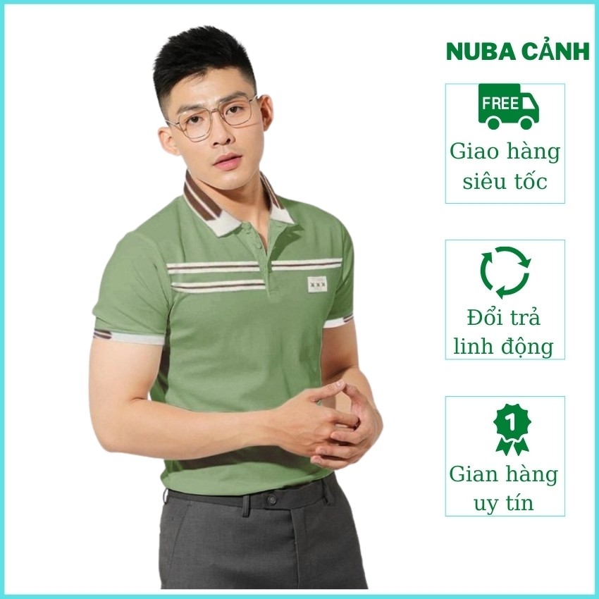 Áo thun nam nữ cổ bẻ cao cấp, ao phông chất vải cotton thấm hút mồ hôi TAKA 49