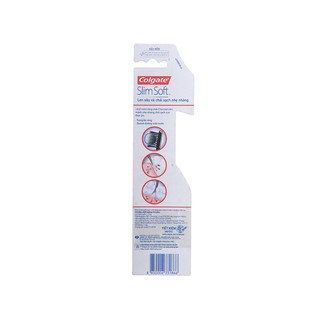 Bàn chải Colgate SlimSoft Charcoal siêu mềm