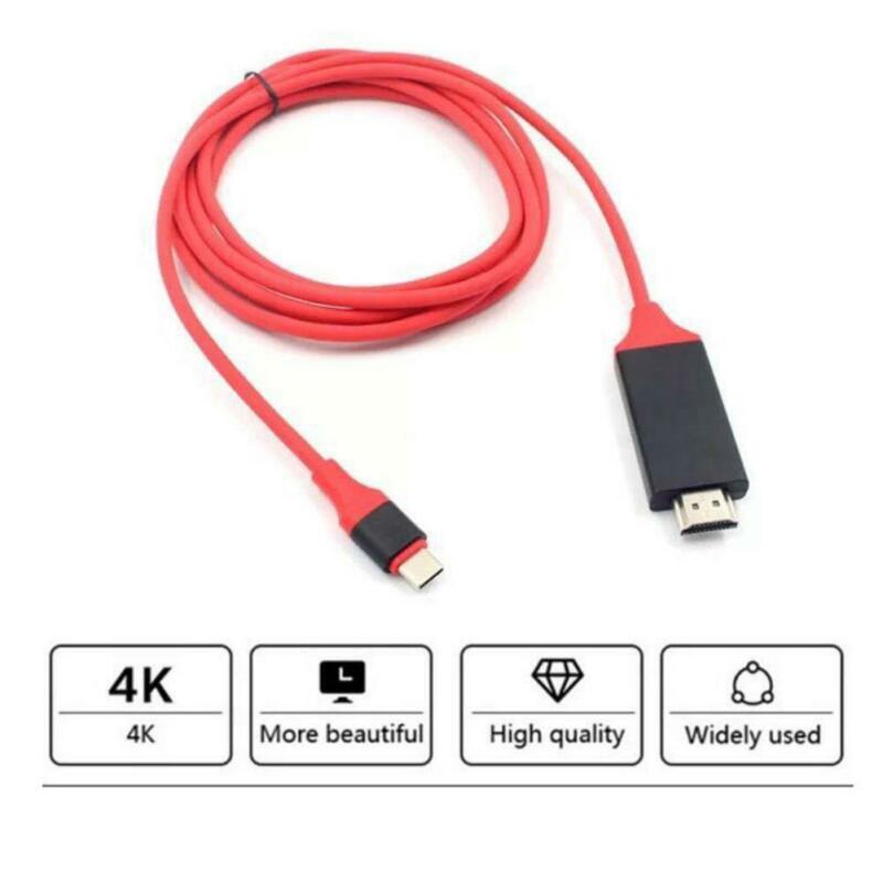 Cáp Chuyển Đổi Usb C Type C Sang Hdmi Hdtv Tv Cho Samsung Macbook Note S10 Gal F1M5