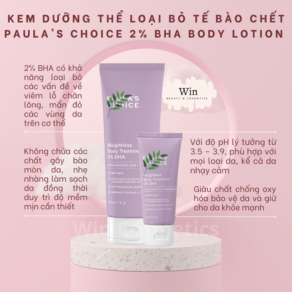 P A U L A's Choice - Kem dưỡng body 10% AHA, 2% BHA