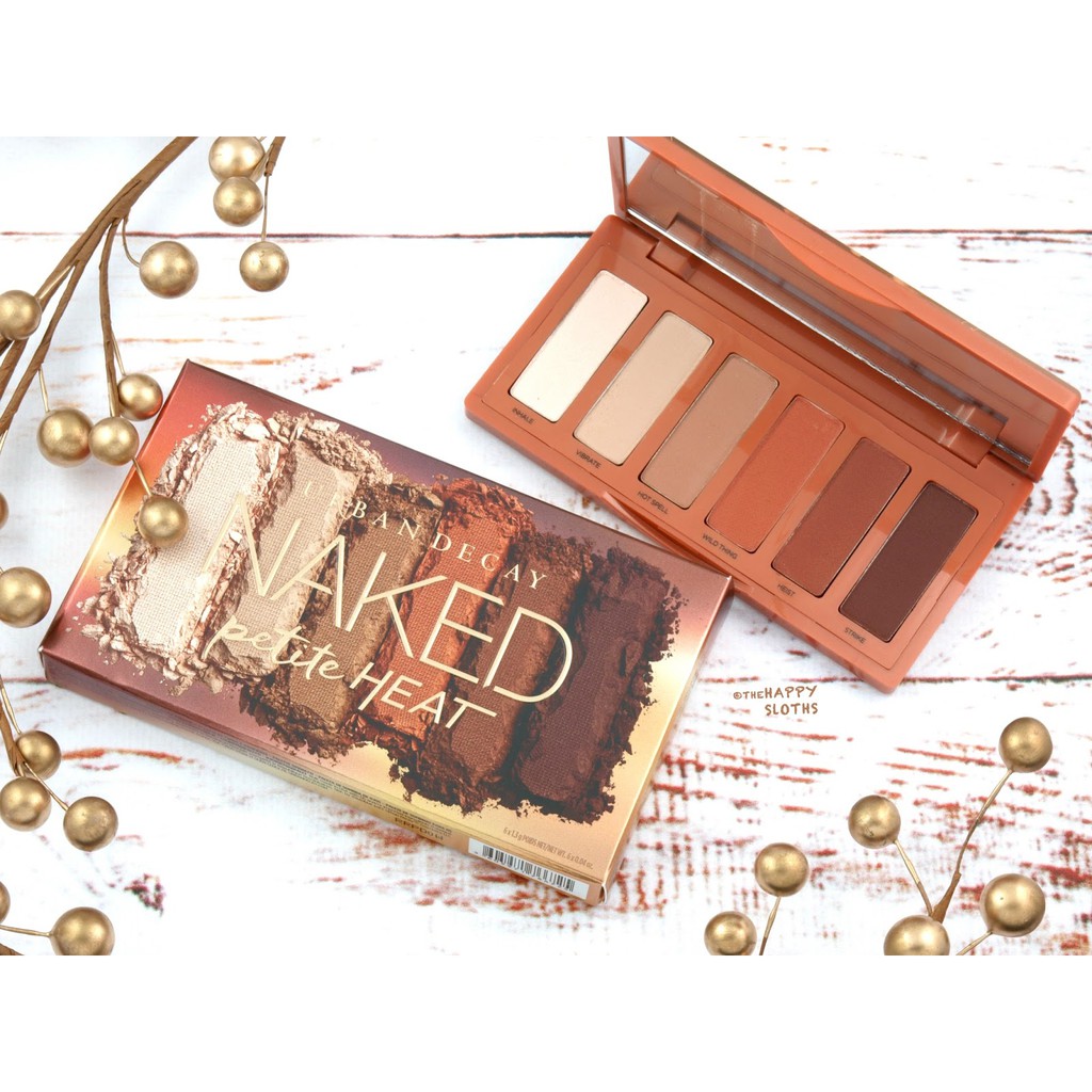 Bảng Phấn Mắt Urban Decay Naked Petite Heat 6 Ô x 1,3g