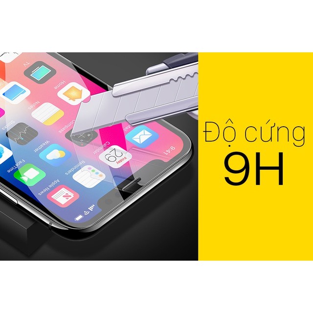 Kính cường lực 10D Full Màn 6/ 7/ 6P/7P/ 8/8P/ X/ XS/ XS Max/ 11/ 11Pro/ 11Pro Max - Siêu bền - Siêu Cứng