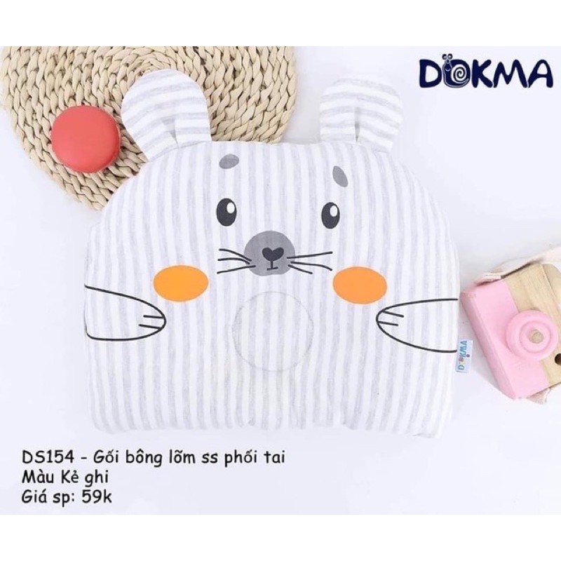 Gối lõm sơ sinh Dokma DS154