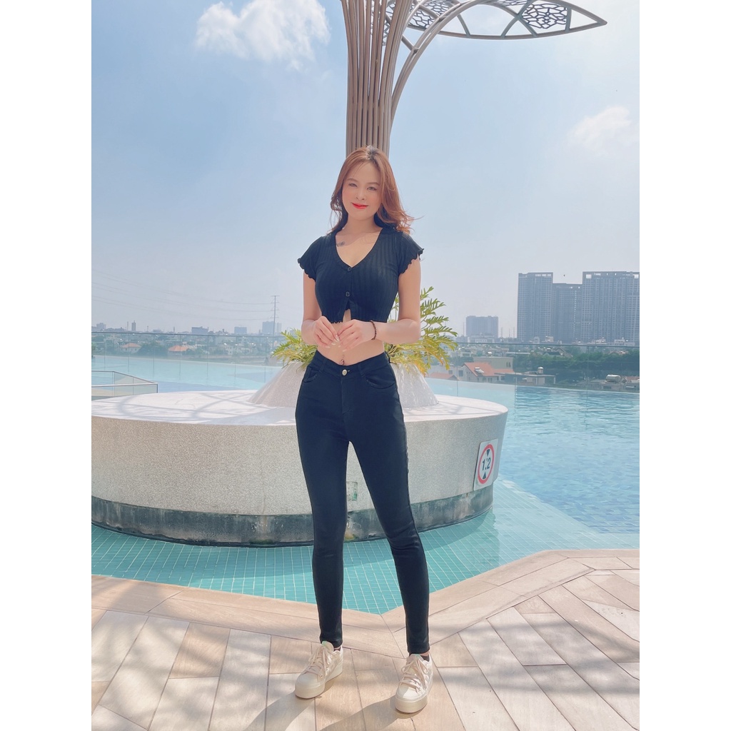 Quần dài KAKI JEAN nữ 🧡 Co giãn - ÔM dáng - Siêu xinh  - Siêu rẻ 🧡