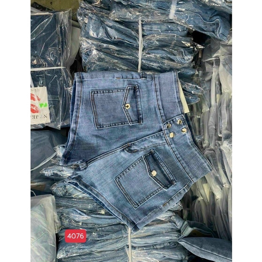 Quần short jean nữ cao cấp, chất liệu denim dễ thương, tôn dáng TUẤN KIỆT Store 8888 Q2