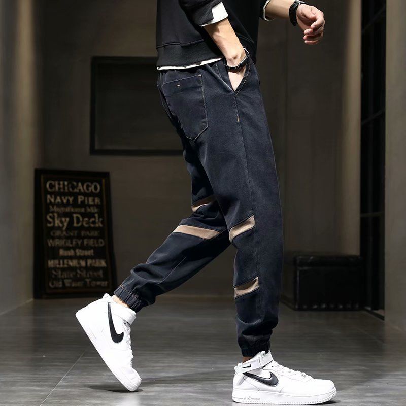 Quần Jean Dài Dáng Suông Dễ Phối Đồ Thời Trang Hàn Quốc Cho Nam