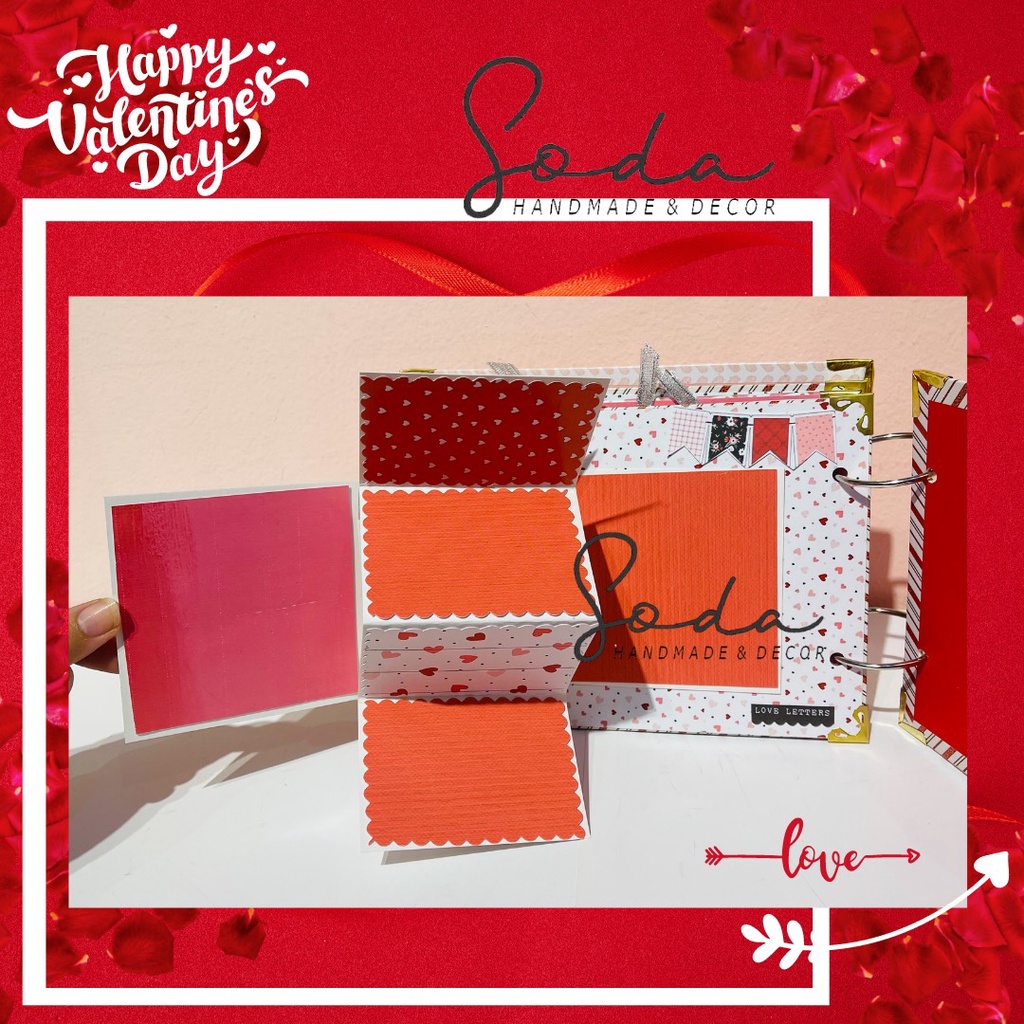 [Scapbook tình yêu] Valentine Scrapbook