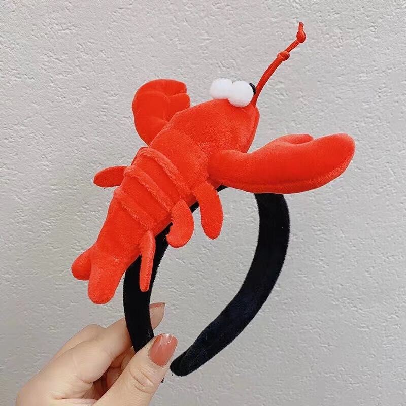 CÀI TÓC, CÀI TRANG ĐIỂM CHO BẠN GÁI HÌNH CUA- TÔM HÙM CUTE
