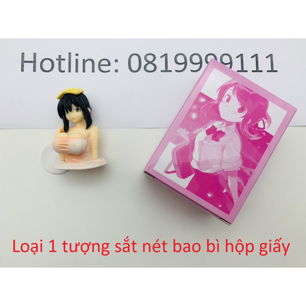 Búp bê ngực bự rung nẩy Kanako trang trí ô tô xe điện xe máy phong cách cool ngầu