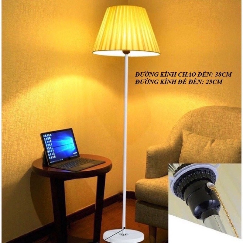 Đèn Cây Đứng Đèn Ngủ Trang Trí Phòng Dáng Cao Hình Nấm Trang Trí Phòng Khách Phòng Ngủ Phong Cách Bắc Âu Kèm Đèn LED