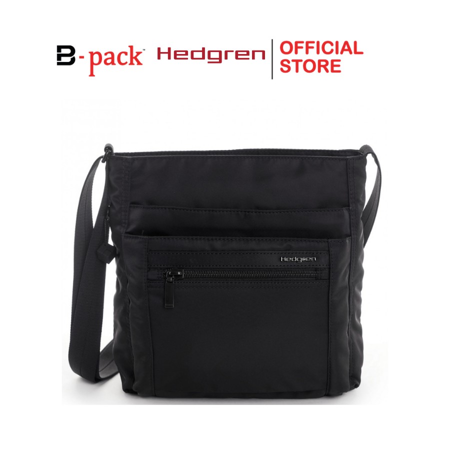 [Mã LT150 giảm 150k đơn 699k] Túi đeo chéo Hedgren INNER CITY HIC370/003-10 BLACK 21.5x2x20