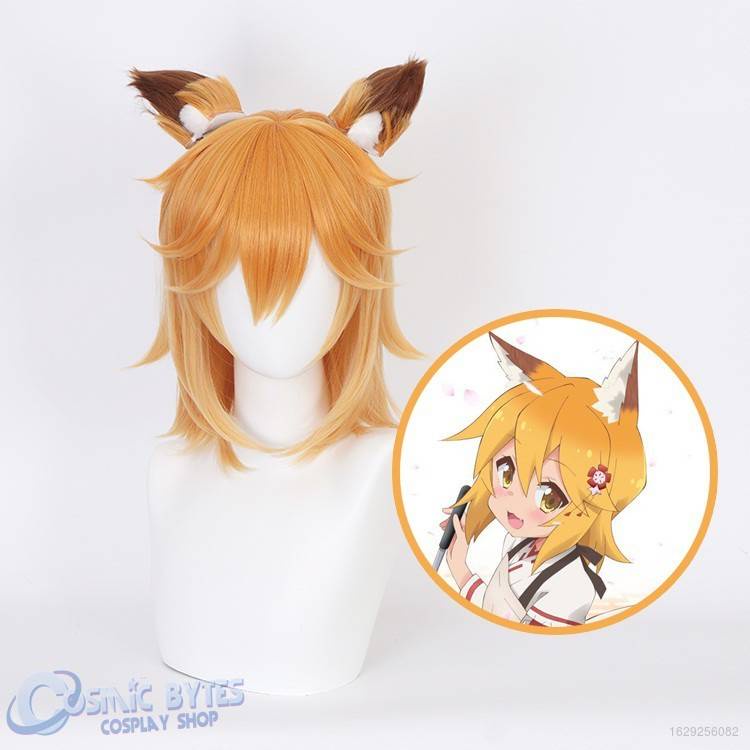 Bộ Tóc Giả Hóa Trang Nhân Vật Anime Senko-San Nhật Bản Sy1