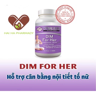 Viên uống hỗ trợ cân bằng nội tiết tố nữ DIM FOR HER OLYMPIAN LABS, cải thiện sinh lý nữ