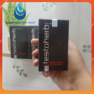 Viên Tăng Cường Sinh Lý Testoherb - Khơi Dậy Bản Lĩnh Phái Mạnh - Chính Hãng Phiên Bản 30 Viên [Che Tên Lúc Giao]
