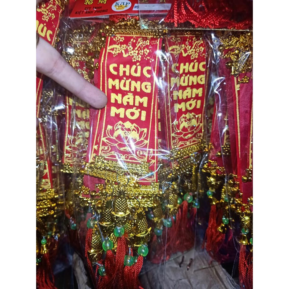 LIỄNG  vải TREO CHÚC MỪNG TRANG TRÍ NGÀY TẾT