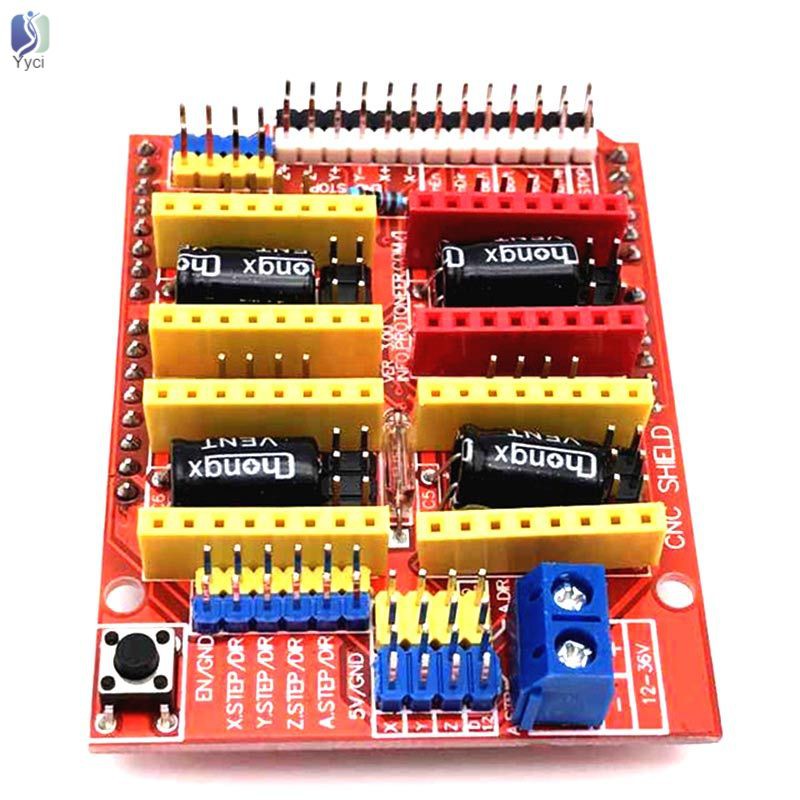 Bộ 4 bảng điều khiển mở rộng trình điều khiển A4988 cho Arduino/CNC Shield V3/Máy in 3D