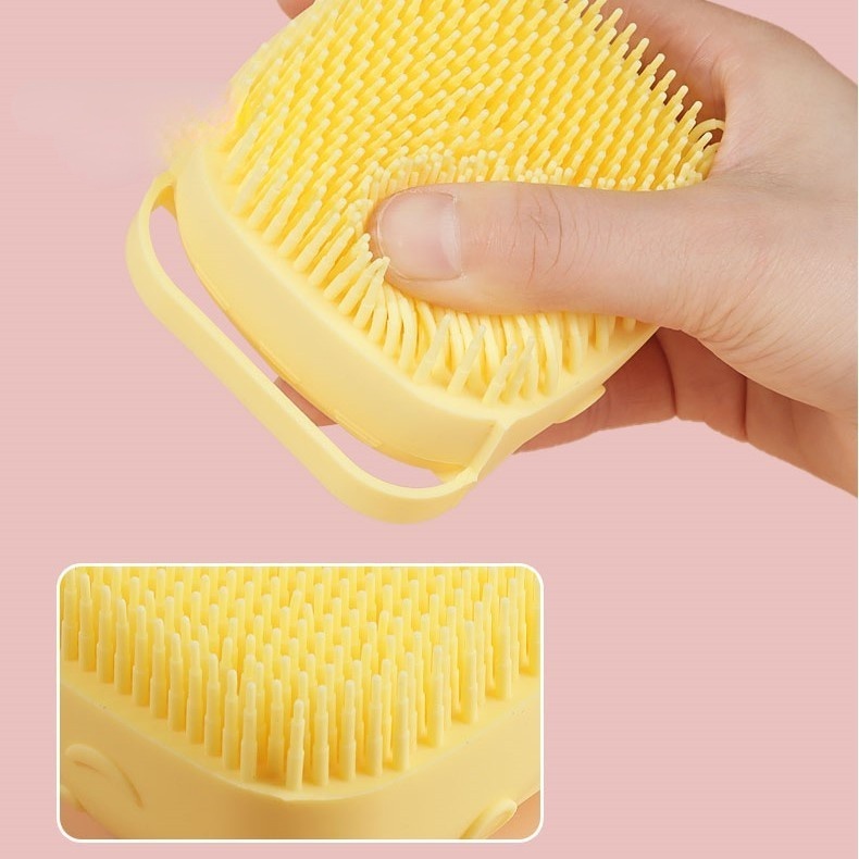 Bọt biển silicone đựng xà phòng cho người lớn và trẻ em JP6