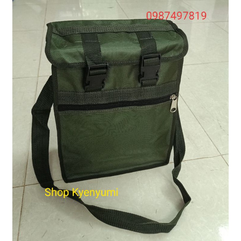 Túi Đựng Đồ Nghề Đeo Chéo 2 Nút Khoá