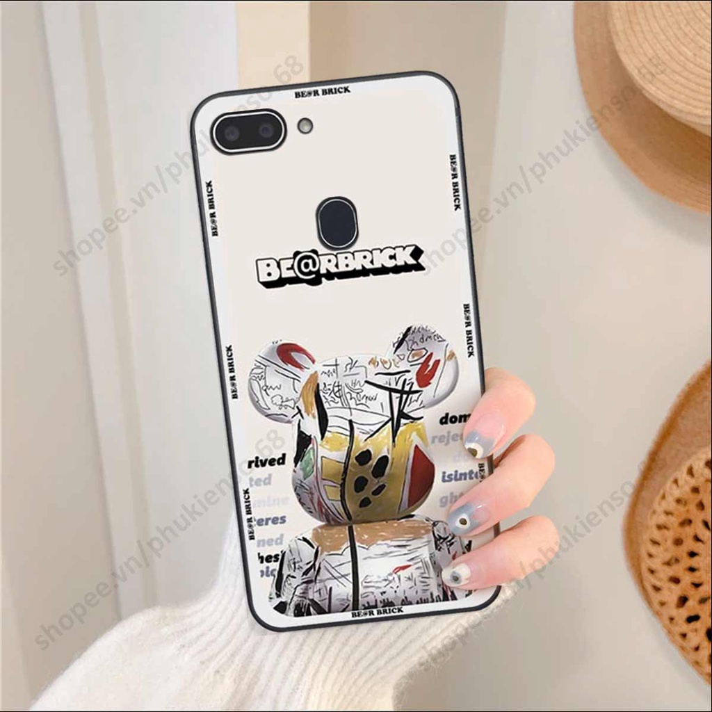 Ốp lưng điện thoại Realme 1 / 2 elegant, gấu be@rbrick cao cấp, vỏ ốp rẻ đẹp
