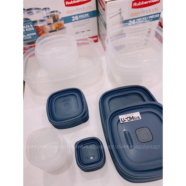 Bộ hộp đựng thực phẩm RUBBERMAID
