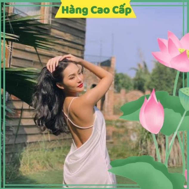 Đầm Ngủ Sexy Đầm Ngủ Hai Dây Cao Cấp Chéo Lưng Gợi Cảm | BigBuy360 - bigbuy360.vn