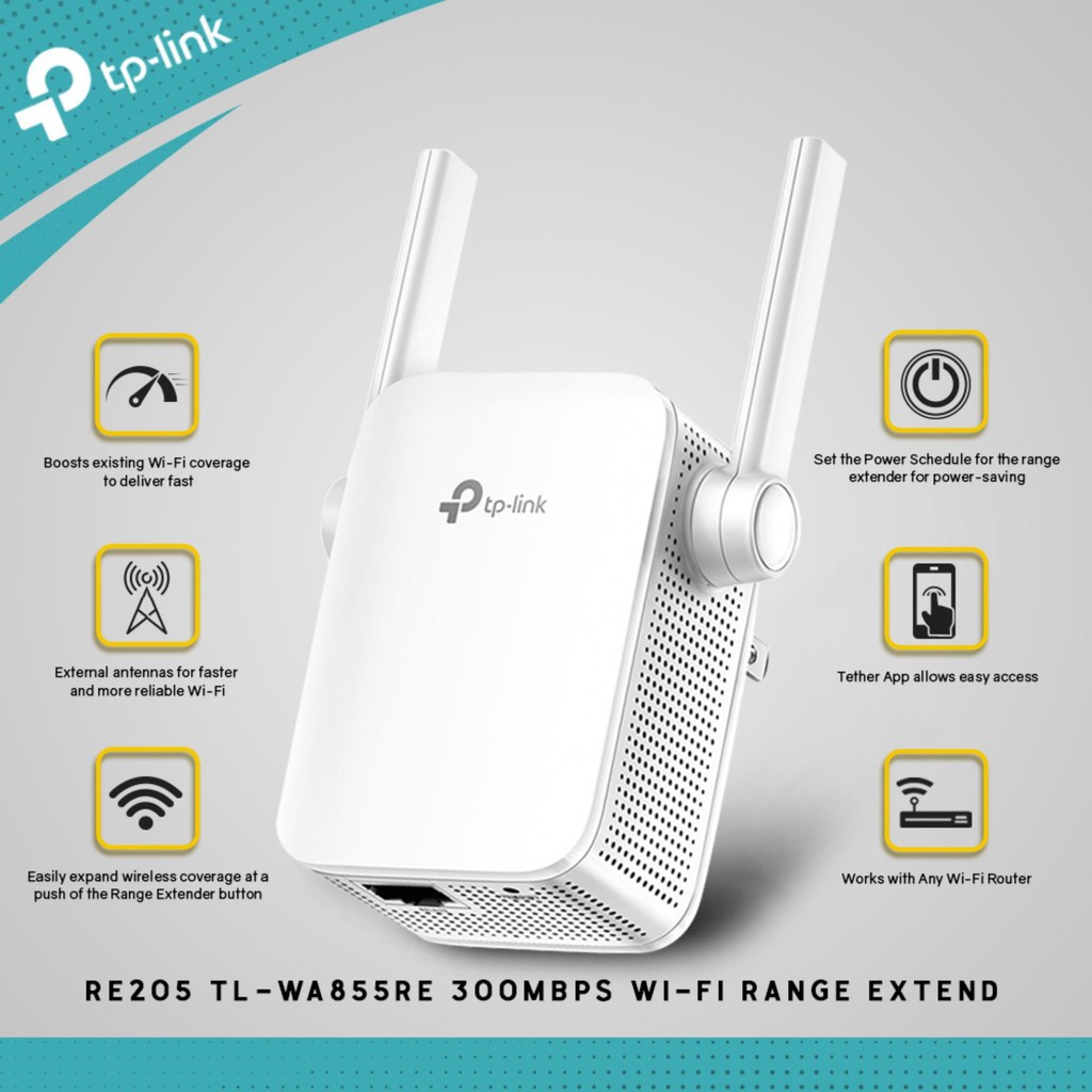 Bộ Mở Rộng Sóng 2 Băng Tần Wi-Fi AC750 | TP-Link Việt Nam RE205