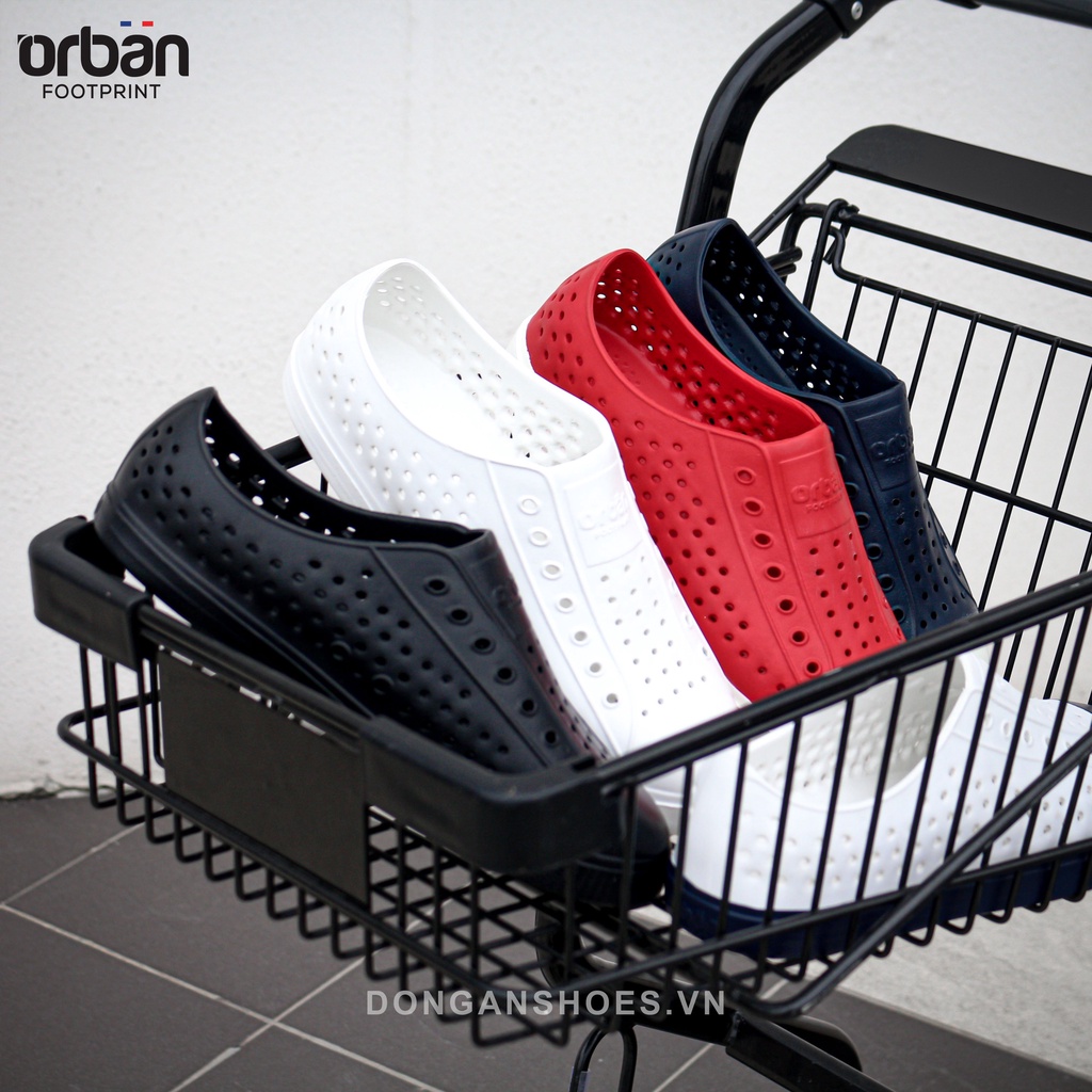 Giày Đi mưa ur Ban Rain Shoes 2k21 Trắng Thoáng mát êm mềm không mùi hôi BB036