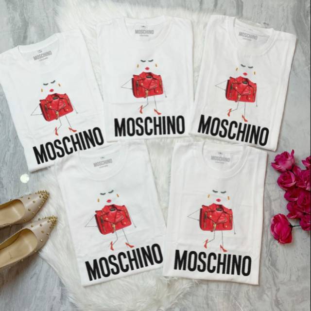 Áo thun Moschino PRINTING BAGG