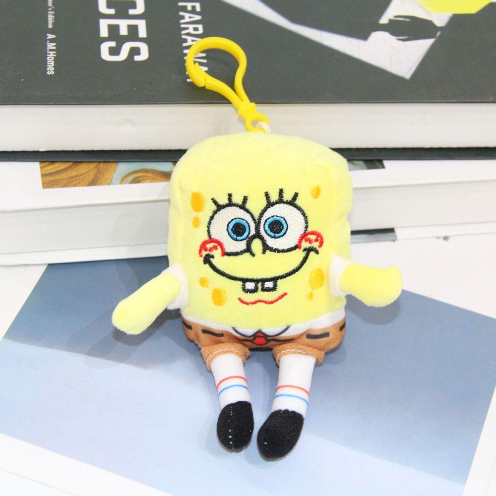 DWAYNE Búp Bê Nhồi Bông Hình Nhân Vật Hoạt Hình Spongebob Mắt To Đáng Yêu