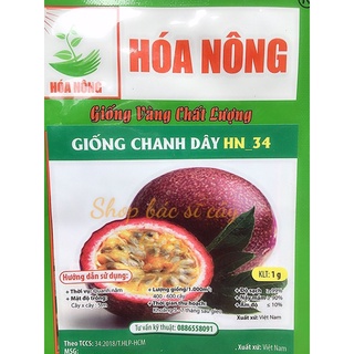 1 gram hạt giống chanh dây dễ trồng