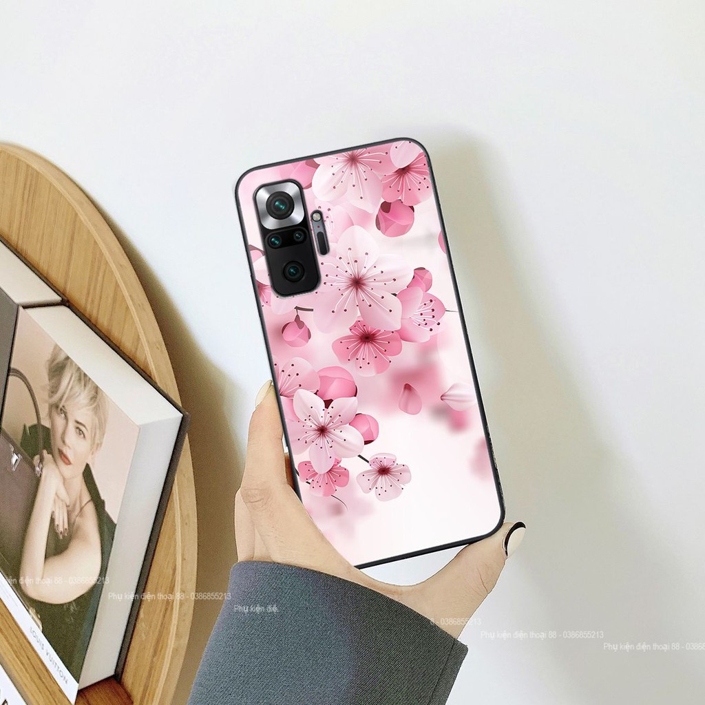 Ốp lưng Xiaomi REDMI NOTE 10 PRO hình hình hoa, thiên nga, đẹp thời trang - CAO CẤP - SANG TRỌNG