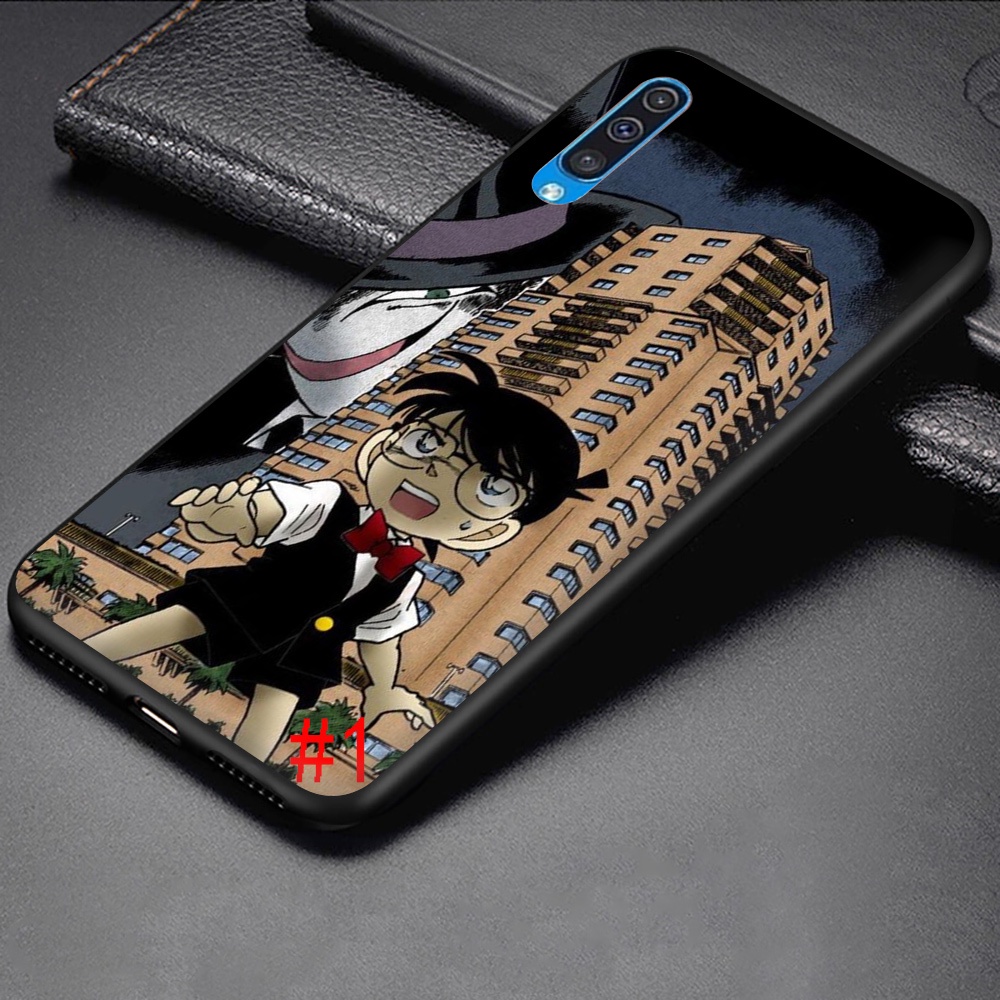 Ốp Điện Thoại Hình Thám Tử Conan 32FVC Cho Samsung Note 8 9 10 20 Ultra Plus Lite J4 J6 Prime